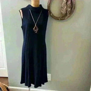 Timeless St. John Collection Navy size 12 dress